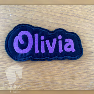 Embroidered Name Patches