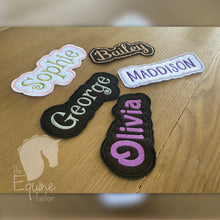 Embroidered Name Patches