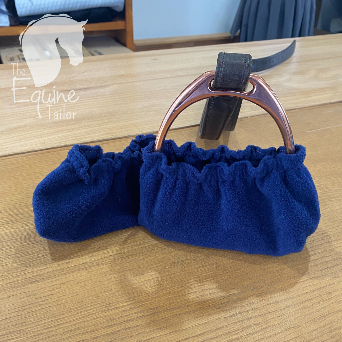 Stirrup Sockettes - Navy - 1 pair – The Equine Tailor