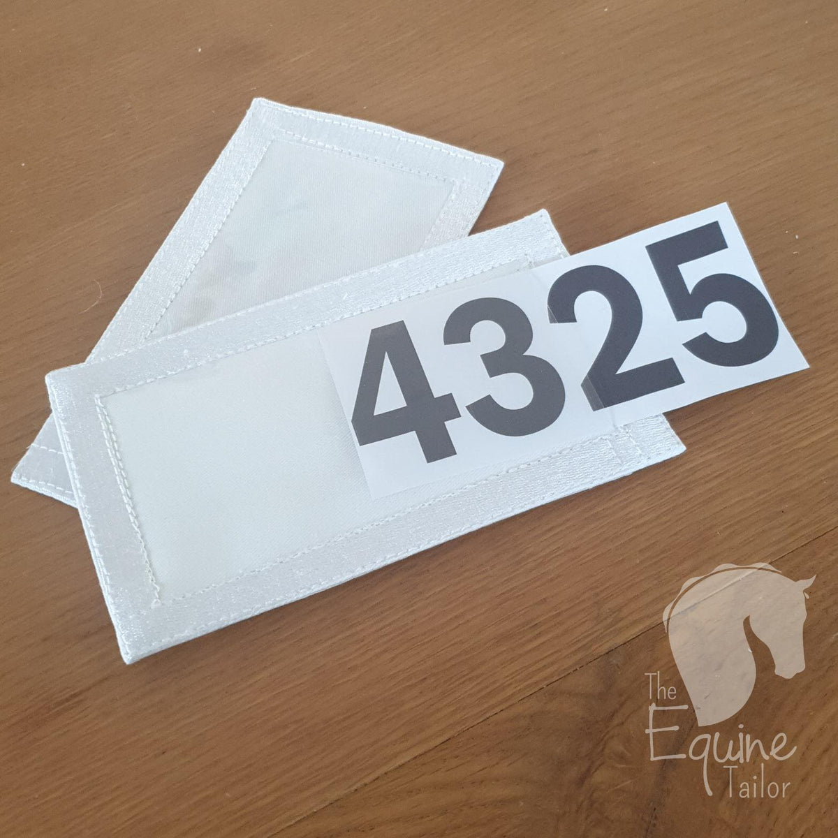 Competition number pocket - Interchangeable - comes with velcro backin ...