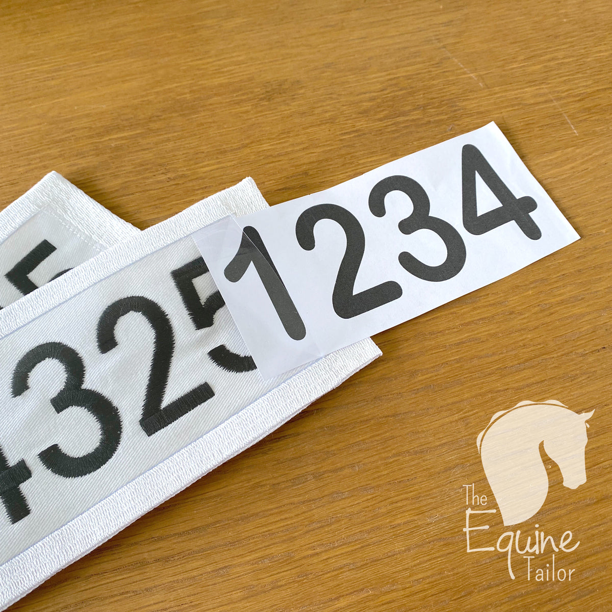 Embroidered Bridle number and Competition number pocket - Interchangea ...