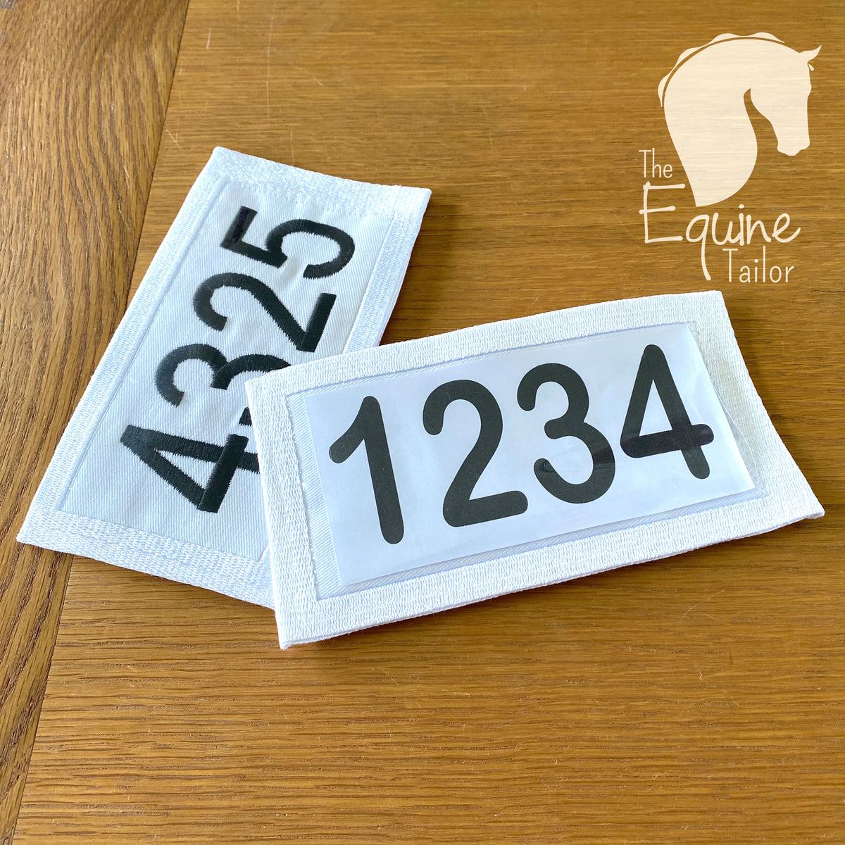 Embroidered Bridle number and Competition number pocket - Interchangea ...