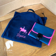 Bridle Sleeve- Text and embroidery design